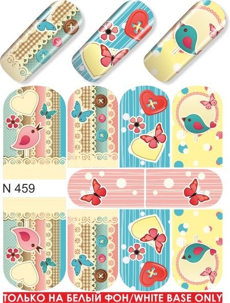 Water Transfer Tattoo N459 (63037)
