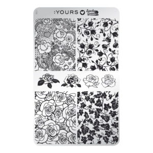 YOURS Stamping Plates Rosa 8719324059060