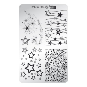 YOURS Stamping Plates Aim for the stars  8719324059121