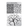 YOURS Stamping Plates Twisted Garden 8719324059282