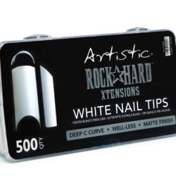 Artistic ROCK HARD XTENSIONS White nail tip 500st