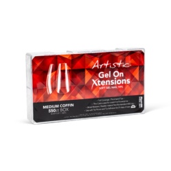 Artistic GEL On Xtentions Tips Long Stiletto 110 st - Afbeelding 5