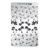 YOURS Stamping Plates Tropical Treat