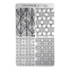 YOURS Stamping Plates Floral Stitch 8719324059800