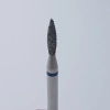 Korneliya Frees Bitje Diamant Vlam punt Blauw 2.7 mm